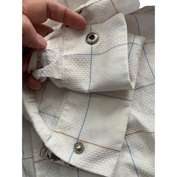Christopher Wicks English Laundry Button Up Shirt Snap Button Cuff XXL READ - Picture 8 of 16